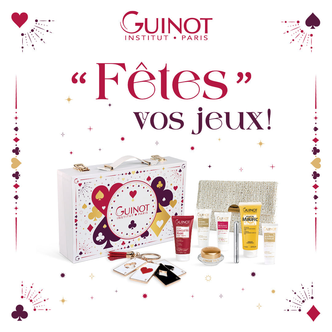 Le Coffret Surprises Beauté de Noël disponible dans votre Institut Guinot
