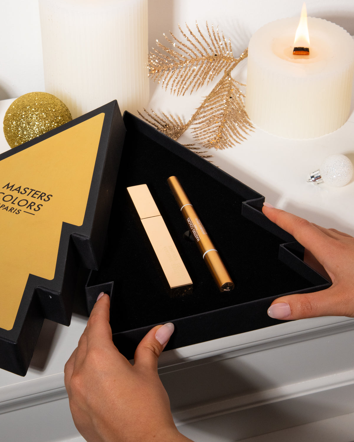 Coffret Cadeau Maquillage - Or