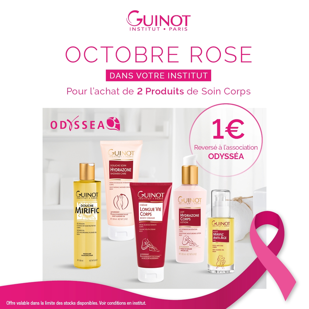 Octobre Rose chez Guinot