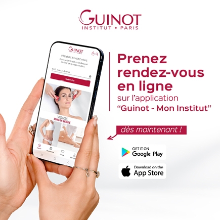 Nouvelle application mobile "Guinot - Mon Institut"