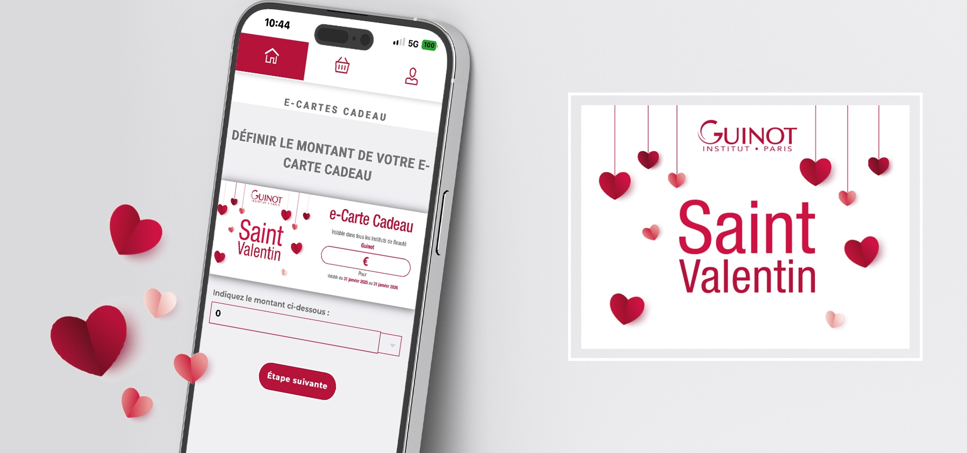 Votre e-carte cadeau Guinot